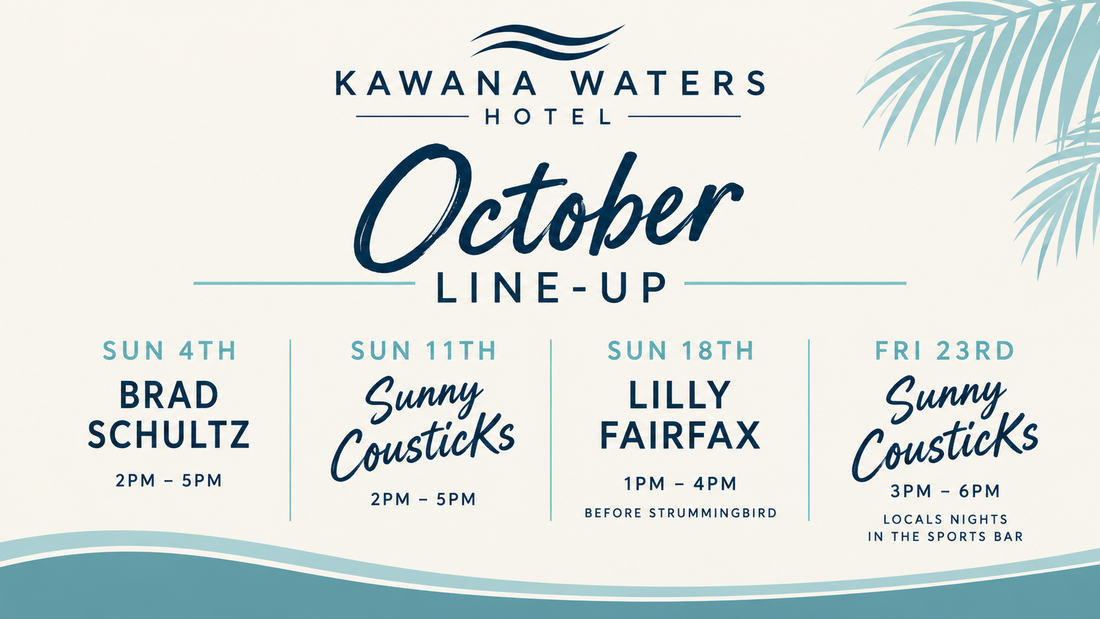 October Live Music at Kawana Waters Hotel