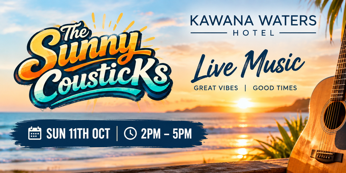 Live Music Sunshine Coast: Sunny CousticKs at Kawana Waters Hotel
